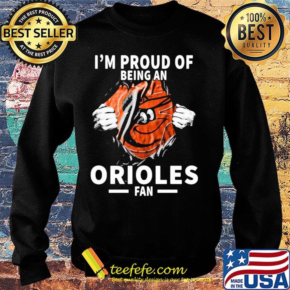 Blood insides I'm proud of being abaltimore orioles fan s Sweater Blood insides I'm proud of being abaltimore orioles fan s Sweater