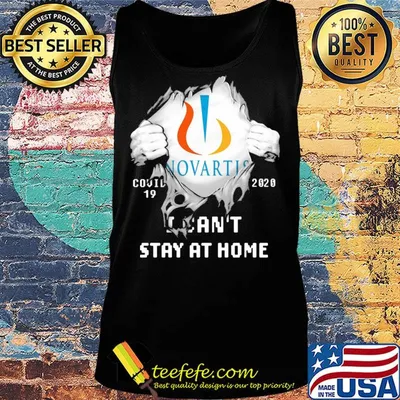 Blood insides novartis covid-19 2020 i can't stay at home s Tank top
