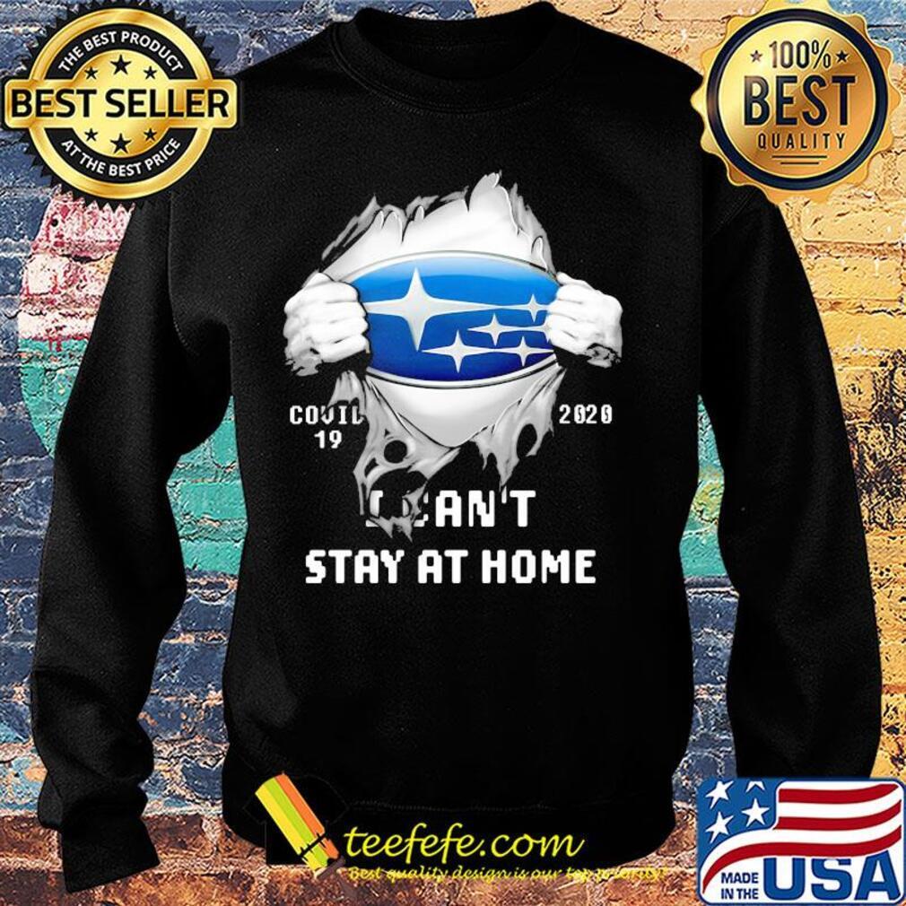Blood insides subaru covid-19 2020 I can't stay at home s Sweater Blood insides subaru covid-19 2020 I can't stay at home s Sweater
