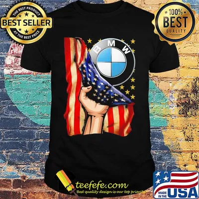 Bmw american flag independence day shirt