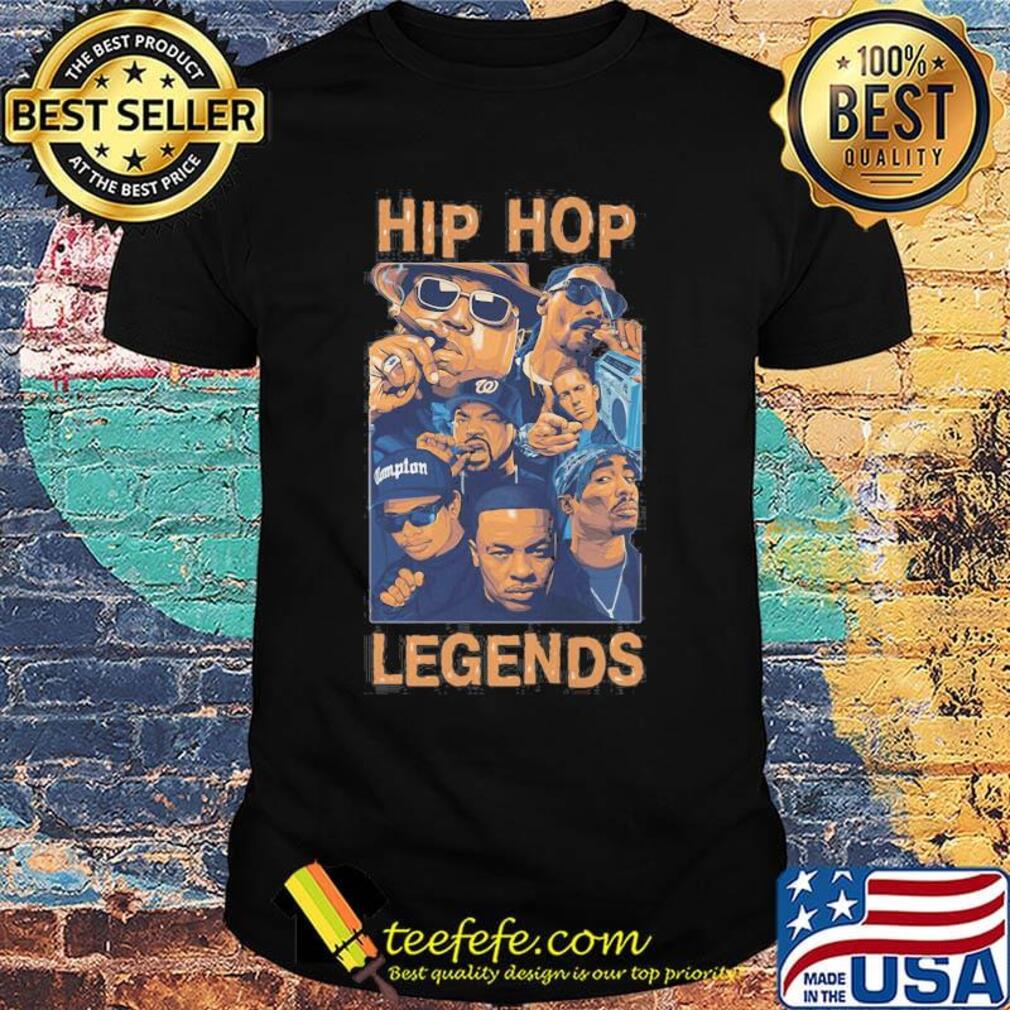 Bob marley hip hop legends shirt
