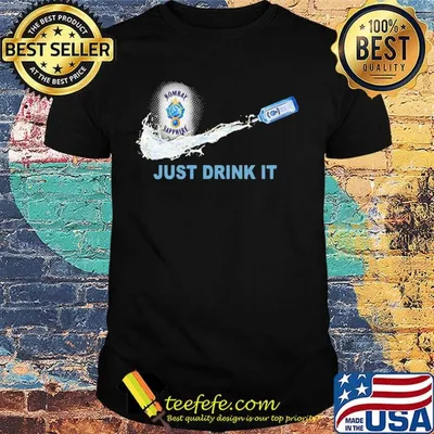 Bombay sapphire wine nike just drink it shirt