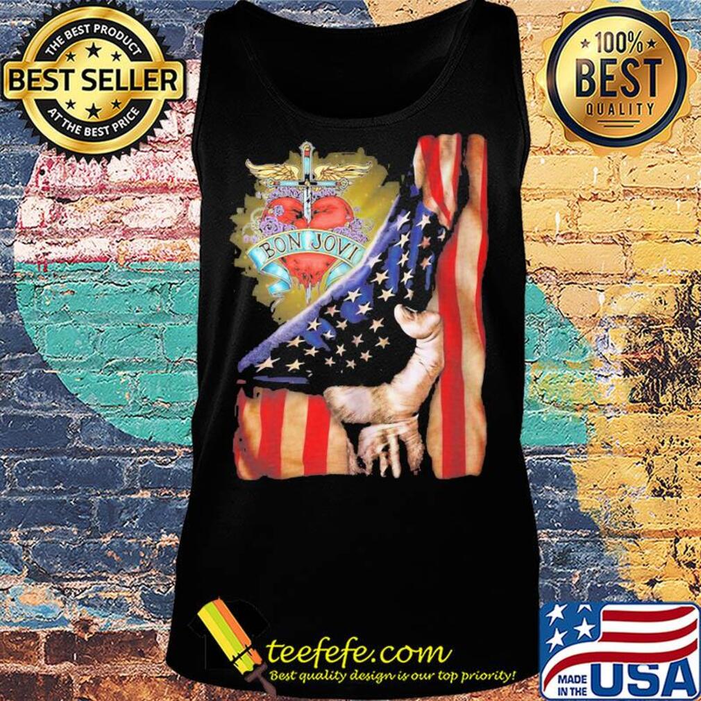 Bon jovi band american flag happy independence day s Tank top Bon jovi band american flag happy independence day s Tank top