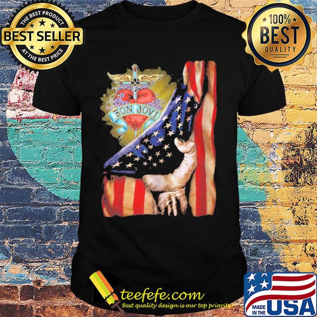 Bon jovi band american flag happy independence day shirt Bon jovi band american flag happy independence day shirt