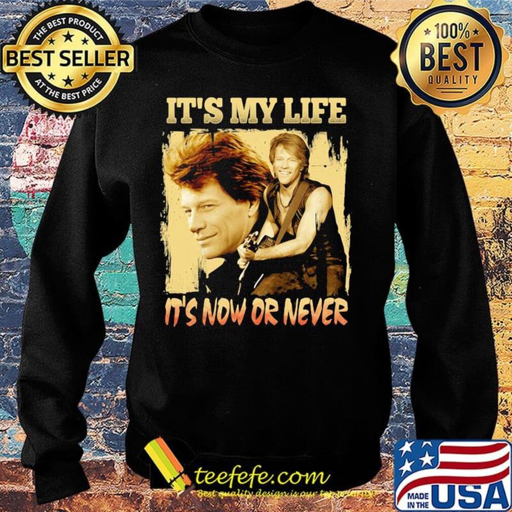 Bon jovi guitar it's my life it's now or never s Sweater Bon jovi guitar it's my life it's now or never s Sweater