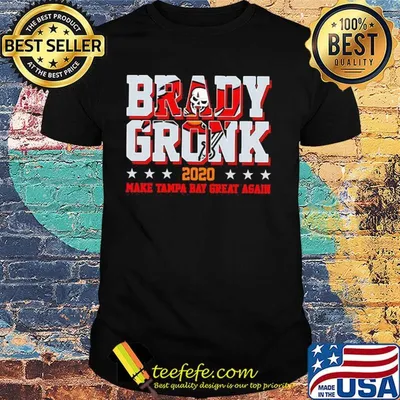 Brady gronk 2020 make tampa bay great again star shirt