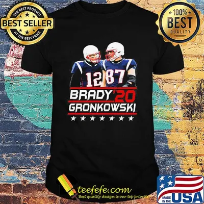 Brady gronk 2020 tampa bay football shirt