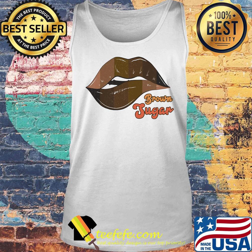 Brown Jugan Sexy Lips Shirt Tank top Brown Jugan Sexy Lips Shirt Tank top