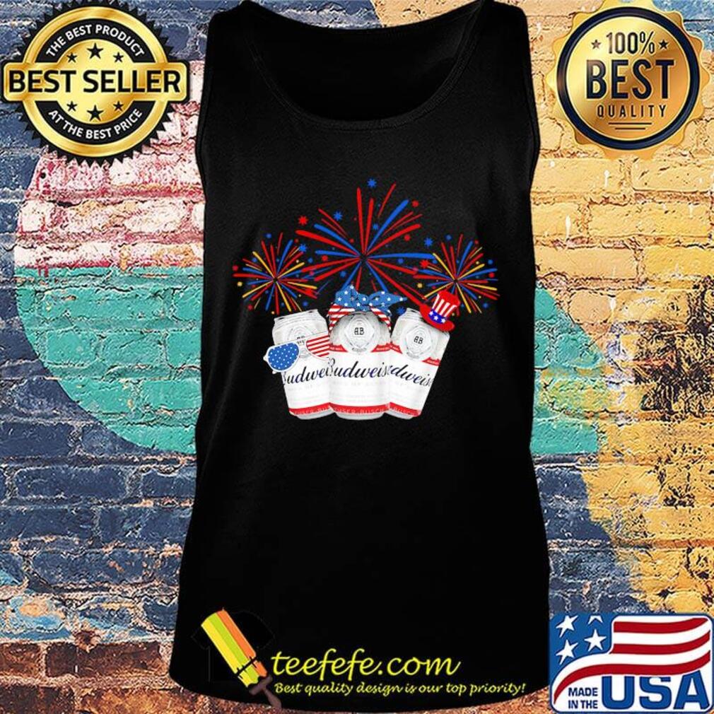 Budweiser beer firework america 4th of july independence day s Tank top Budweiser beer firework america 4th of july independence day s Tank top