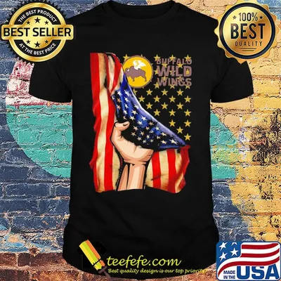 Buffalo wild wings american flag independence day shirt