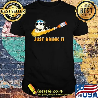 Busch light beer nike just drink it shirt