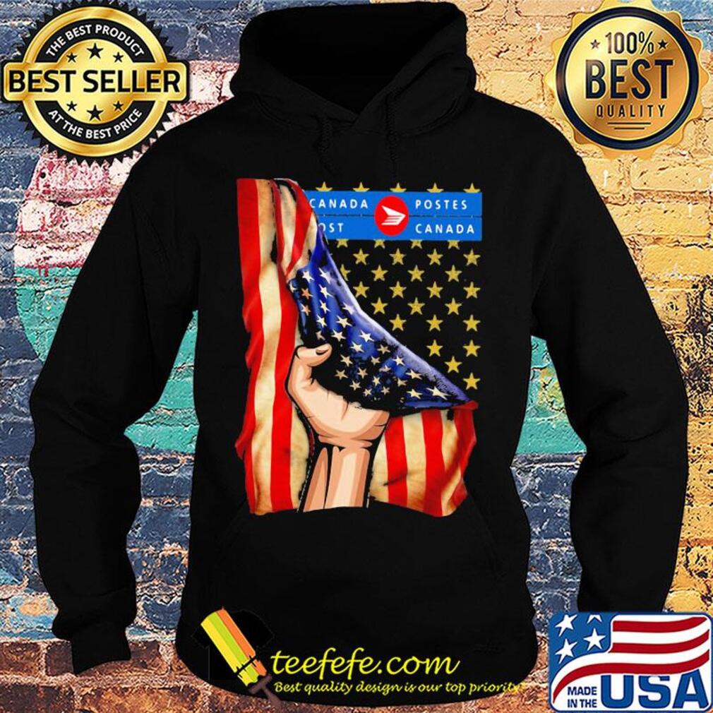Canada postes american flag independence day s Hoodie Canada postes american flag independence day s Hoodie
