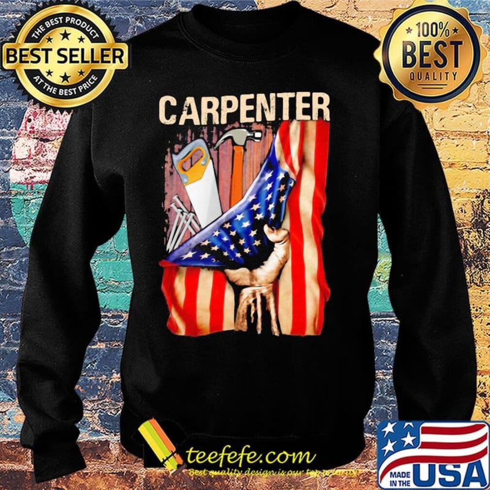 Carpenter American flag independence day s Sweater Carpenter American flag independence day s Sweater