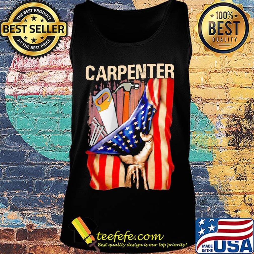 Carpenter American flag independence day s Tank top Carpenter American flag independence day s Tank top