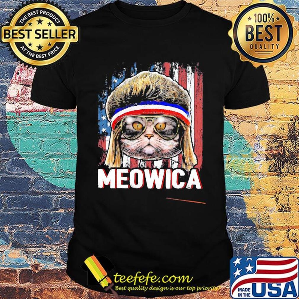 Cat meowica american flag independence day shirt Cat meowica american flag independence day shirt