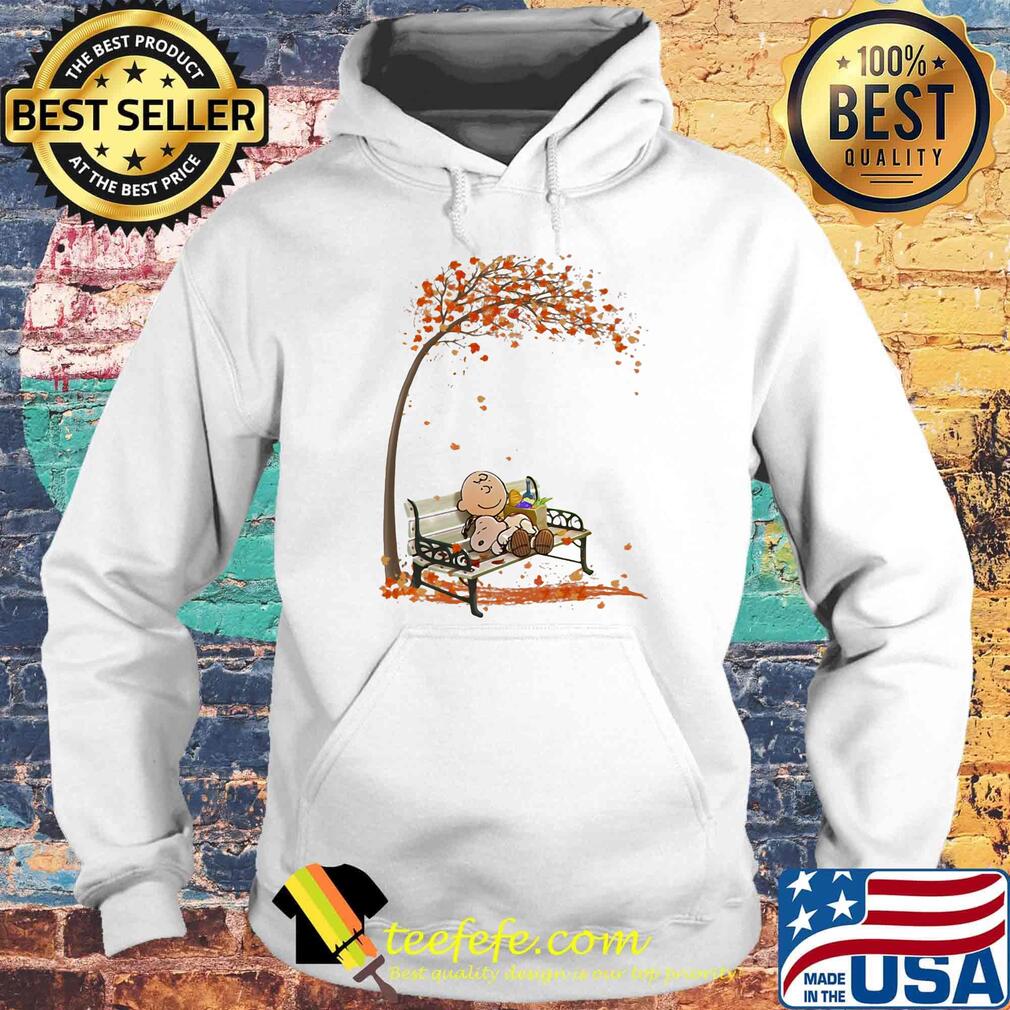 Charlie brown hug snoopy fall maple leaves s Hoodie Charlie brown hug snoopy fall maple leaves s Hoodie