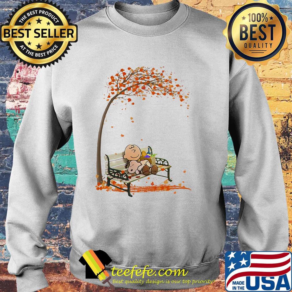 Charlie brown hug snoopy fall maple leaves s Sweater Charlie brown hug snoopy fall maple leaves s Sweater