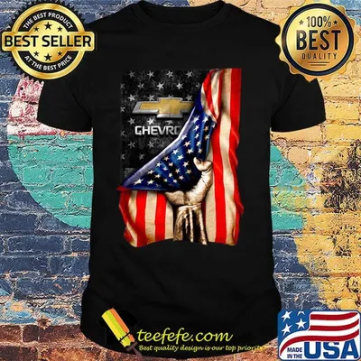 Chevrolet american flag independence day shirt
