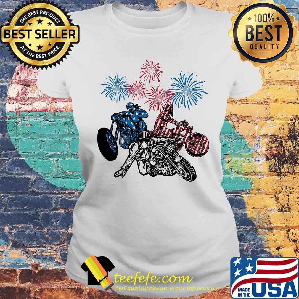 Chopper Riding America 4th Of July Independence Day Flag Shirt Laides tee Chopper Riding America 4th Of July Independence Day Flag Shirt Laides tee