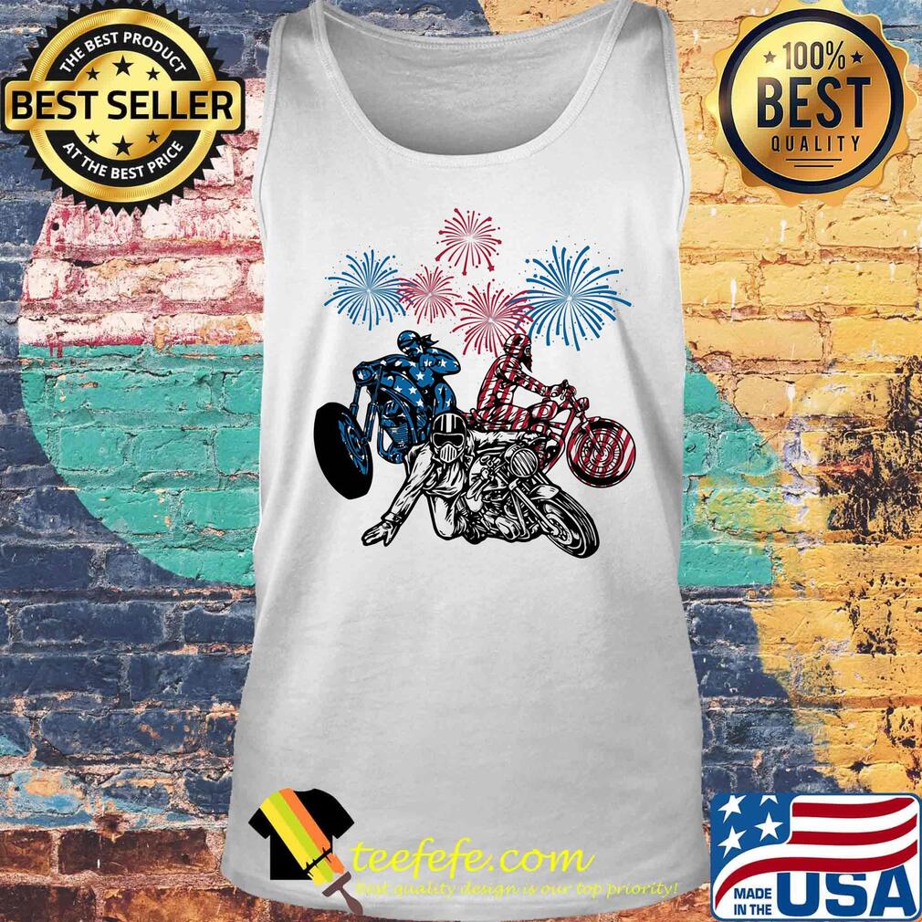 Chopper Riding America 4th Of July Independence Day Flag Shirt Tank top Chopper Riding America 4th Of July Independence Day Flag Shirt Tank top