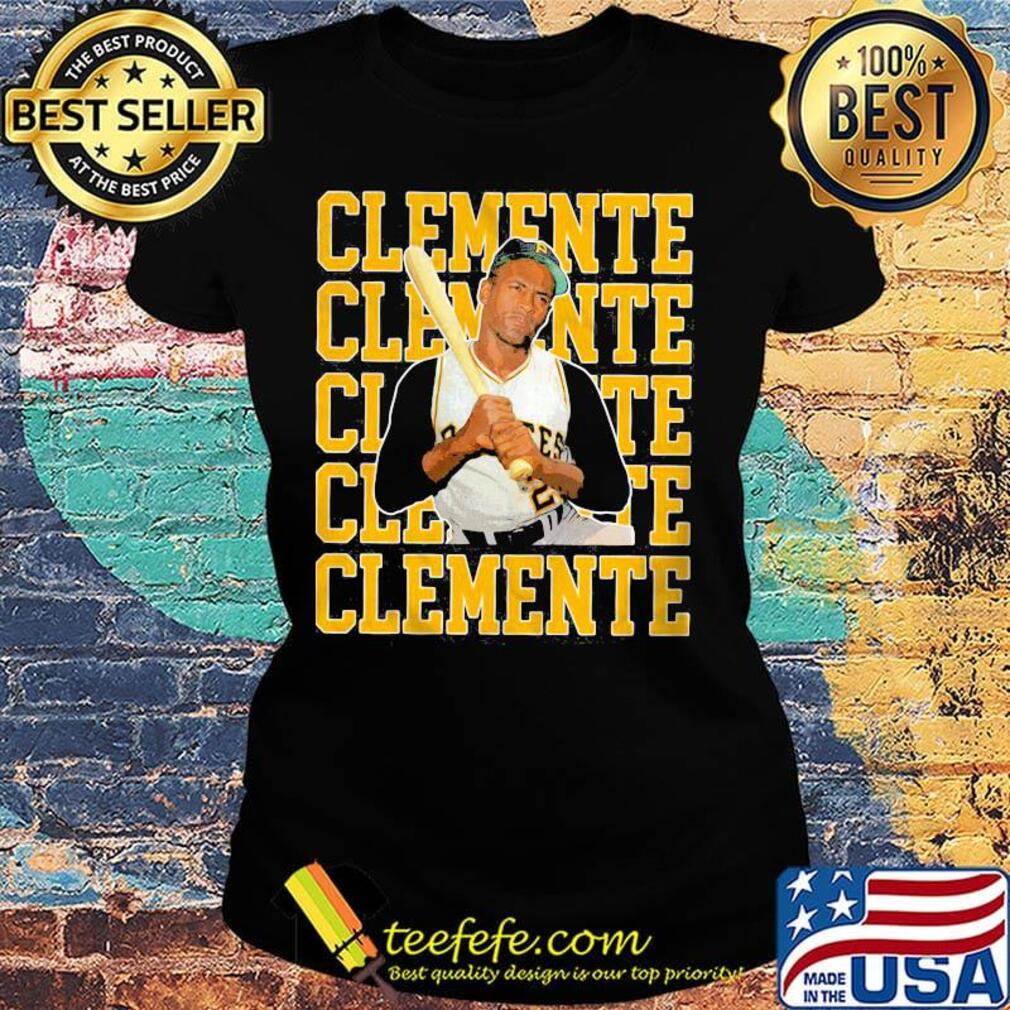 Clemente 21 pittsburgh steelers baseball roberto sweetness outfielder s Ladies tee Clemente 21 pittsburgh steelers baseball roberto sweetness outfielder s Ladies tee