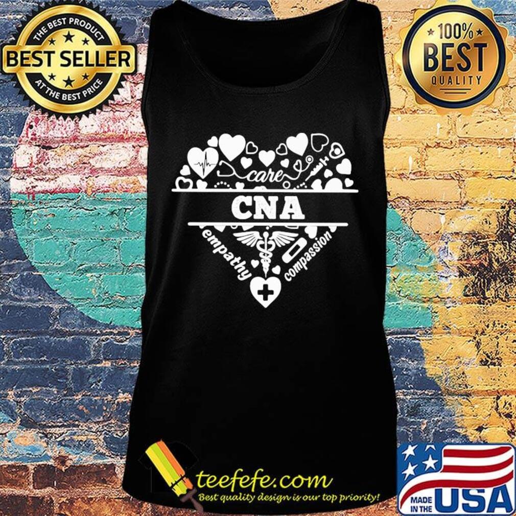 Cna care empathy compassion heartbeat heart s Tank top Cna care empathy compassion heartbeat heart s Tank top