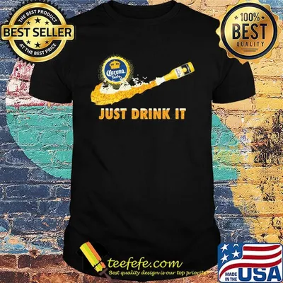 Corona extra beer nike just drink it shirt