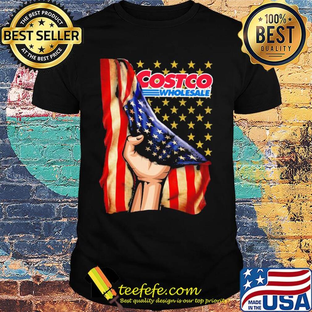 Costco wholesale american flag independence day shirt