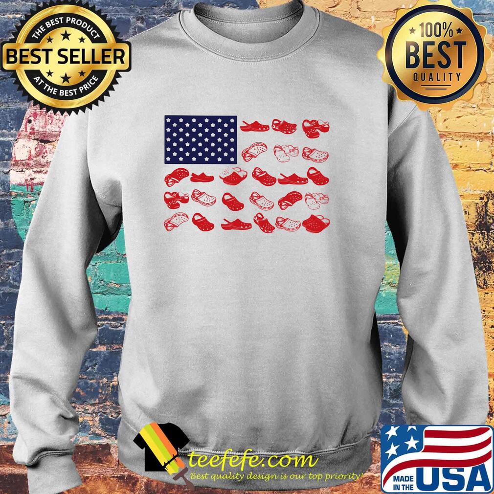 Crocs american flag independence day s Sweater Crocs american flag independence day s Sweater
