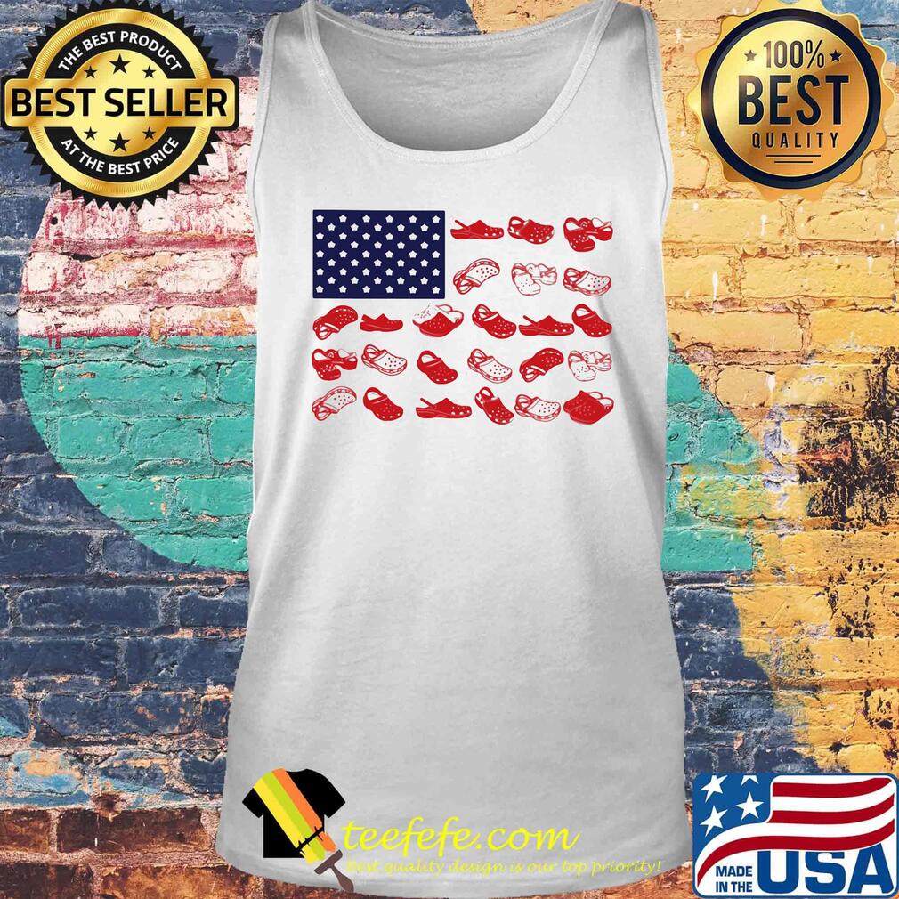 Crocs american flag independence day s Tank top Crocs american flag independence day s Tank top