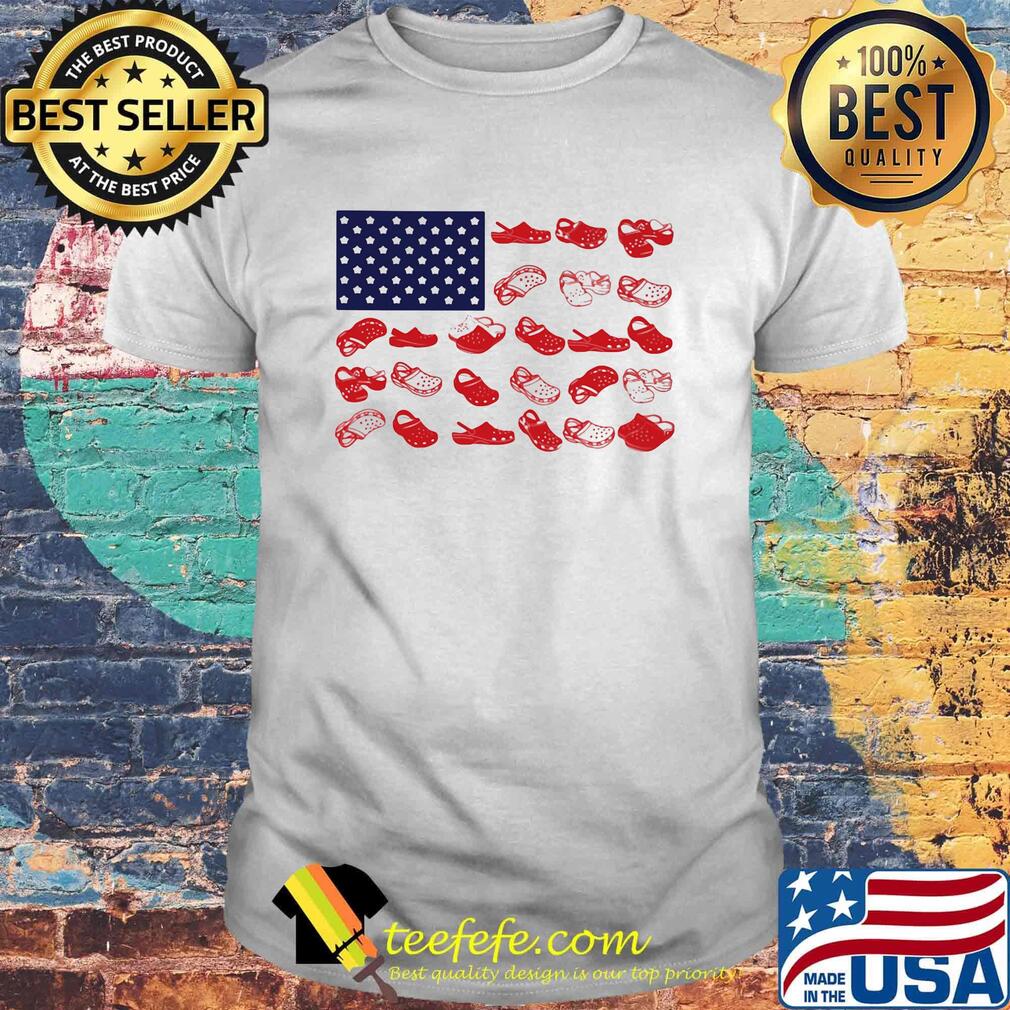 Crocs american flag independence day shirt Crocs american flag independence day shirt