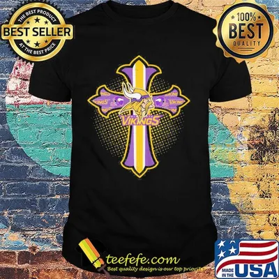 Cross faith minnesota vikings football shirt