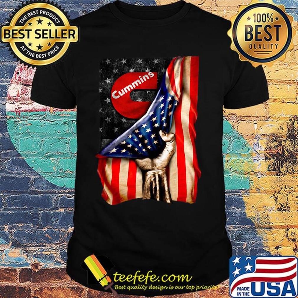 Cummins american flag independence day shirt
