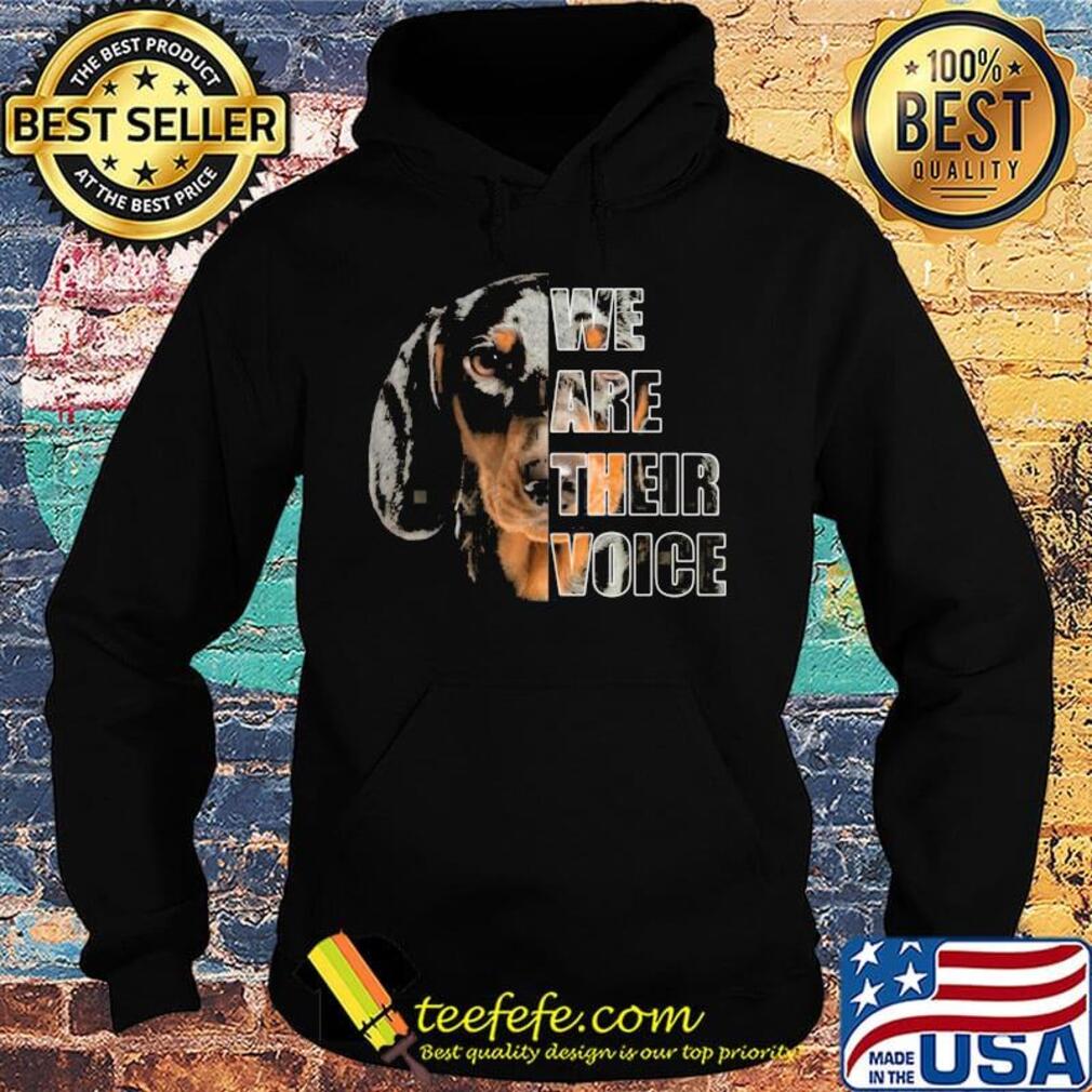 Dachshund we are their voice s Hoodie Dachshund we are their voice s Hoodie