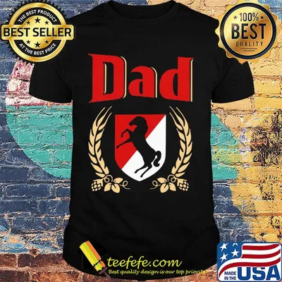 Dad armored cavalry regiment happy father's day shirt