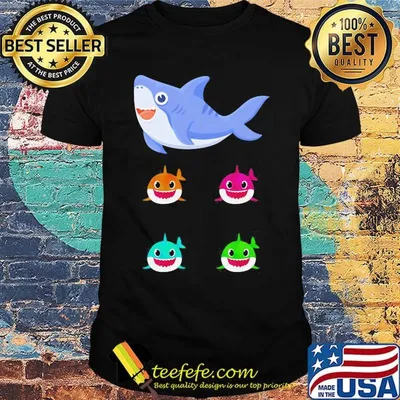 Daddy Shark Jacob Ken Enma Amanda shirt