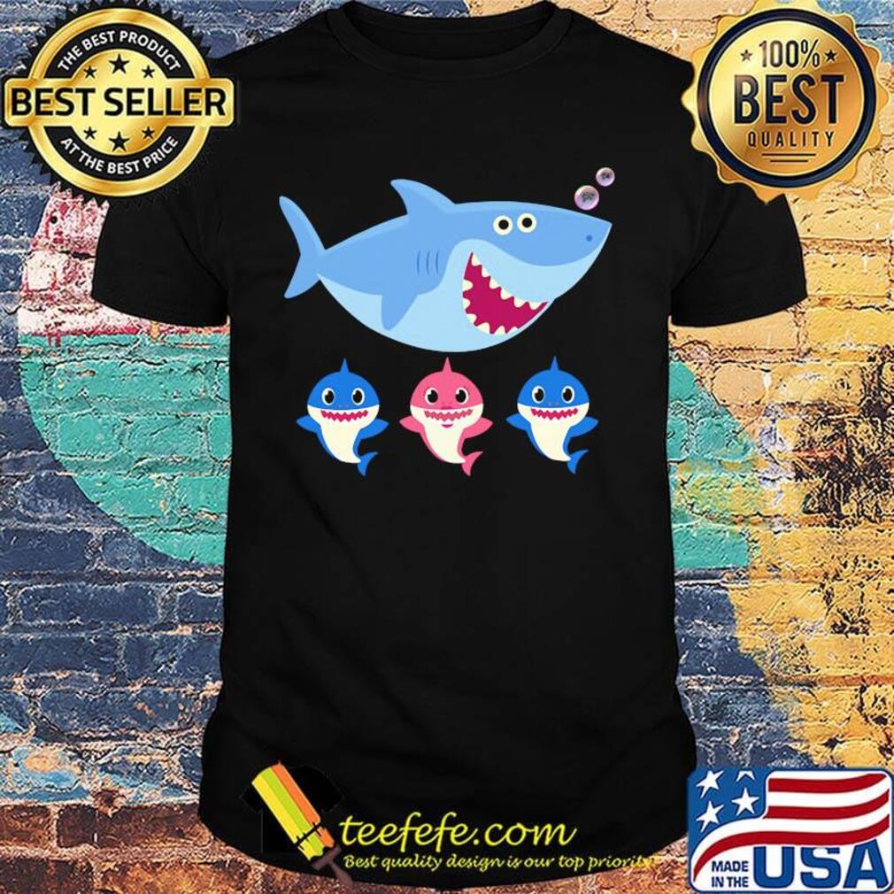 Daddy sharks happy father's day shirt Daddy sharks happy father's day shirt