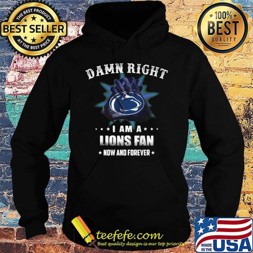 Damn right i am a penn state nittany lions fan now and forever stars s Hoodie Damn right i am a penn state nittany lions fan now and forever stars s Hoodie