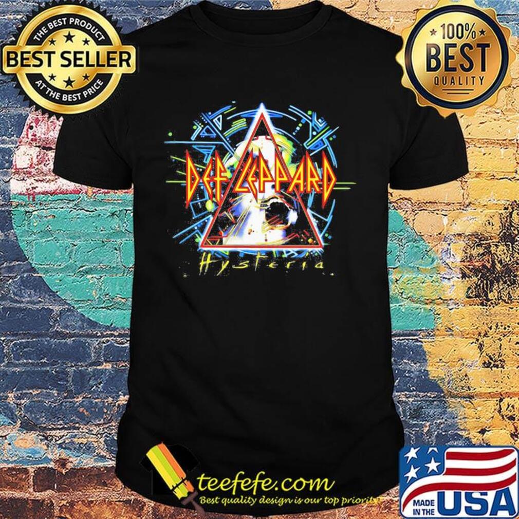 Def leppard band hysteria shirt