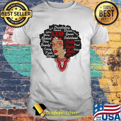Delta Sigma Theta Black Queen Shirt