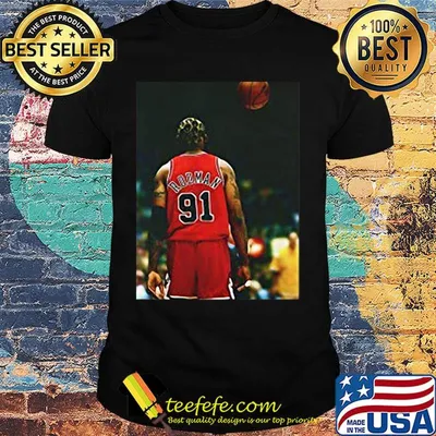 Dennis rodman chicago bulls player basketball shirt