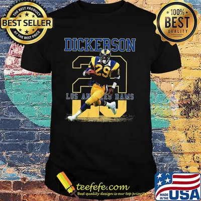 Dickerson 29 los angeles rams football legend shirt