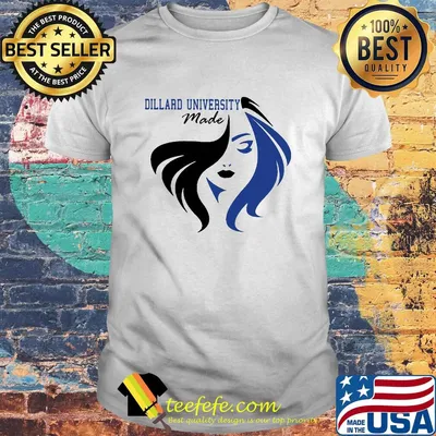Dillard university made girl shirt