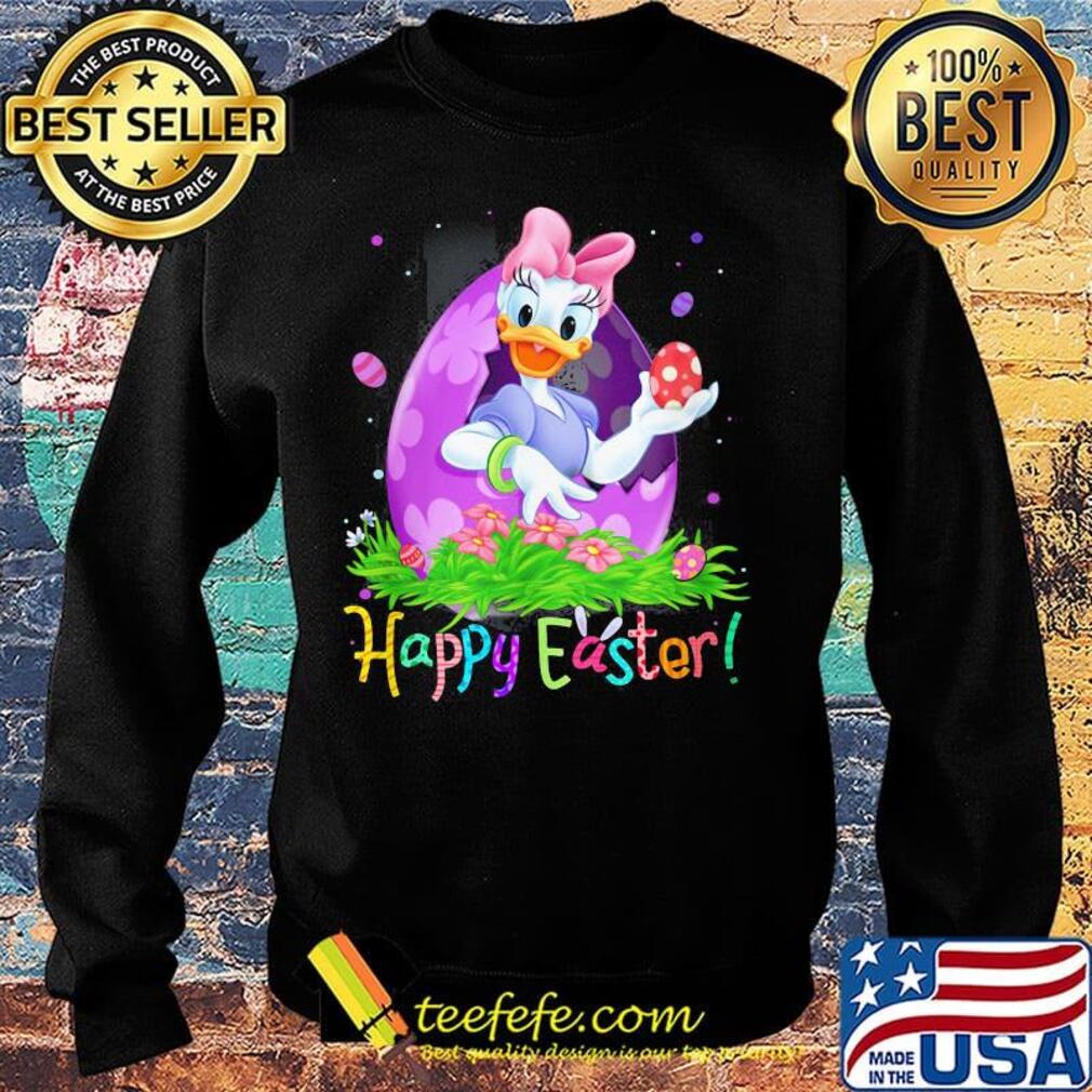 Disney daisy duck happy easter flowers s Sweater Disney daisy duck happy easter flowers s Sweater