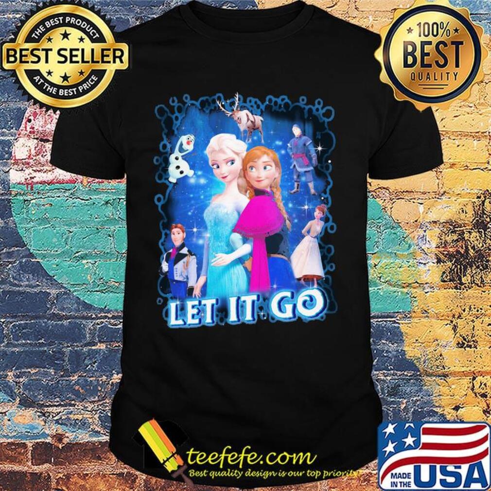 Disney frozen characters let it go shirt Disney frozen characters let it go shirt