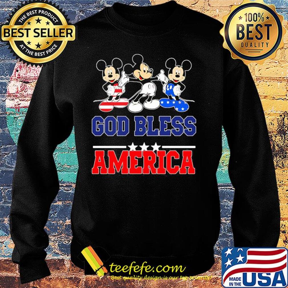 Disney mickey mouse god bless america happy independence day s Sweater Disney mickey mouse god bless america happy independence day s Sweater
