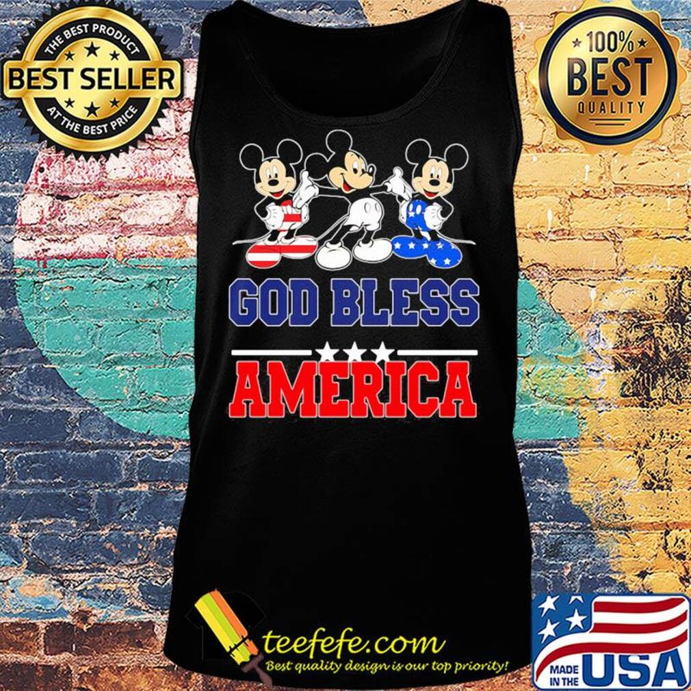 Disney mickey mouse god bless america happy independence day s Tank top Disney mickey mouse god bless america happy independence day s Tank top