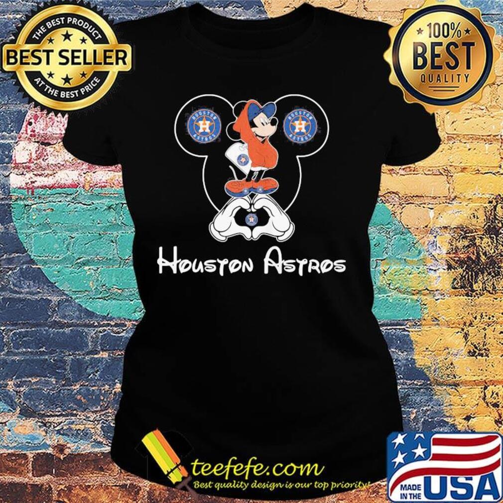 Disney mickey mouse houston astros s Ladies tee Disney mickey mouse houston astros s Ladies tee