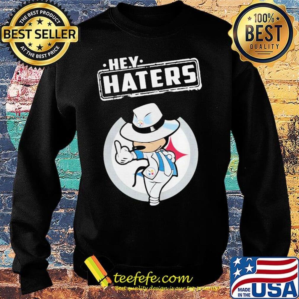 Disney mickey mousehey haters pittsburgh steelers football s Sweater Disney mickey mousehey haters pittsburgh steelers football s Sweater