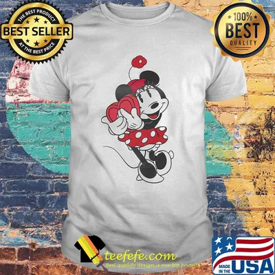 Disney minnie mouse hug heart shirt